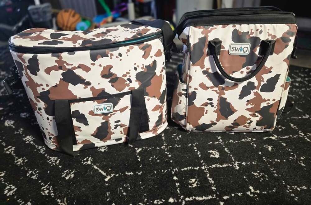 Swig back pack cooler and family cooler